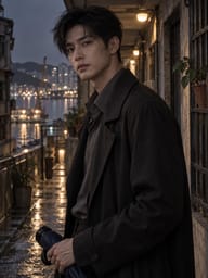 沈硯 — AI character