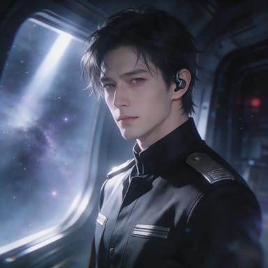 裴凜川 — 聯盟A級深空災難救援艦「溯光號」艦長 AI character portrait