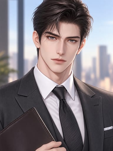 林昀澤 — 家族企業接班人 AI character portrait