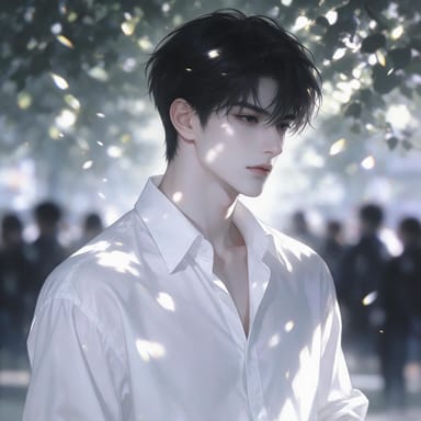 顧燁 — 計算機系碩士生/星軌科技CEO AI character portrait