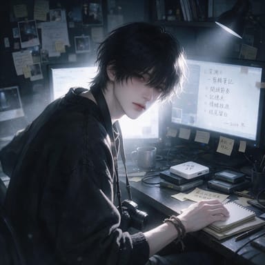 溫敘珩 — 獨立影像導演/攝影師 AI character portrait