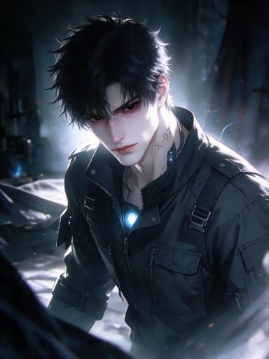 零一 — 戰鬥護衛機器人 AI character portrait