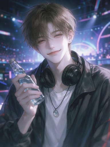 夏昀祈 — 電競戰隊預備選手 AI character portrait